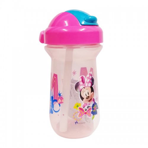 The First Years Disney Minnie Mouse 10oz Flip Top Straw Cup | 18 months+